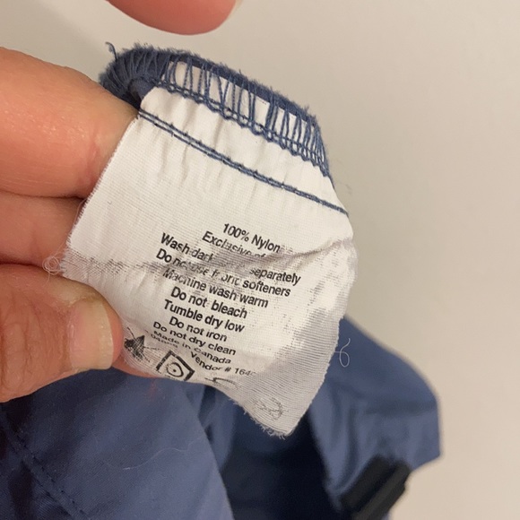 MEC Blue Lightweight Nylon Skort Size Medium - Picture 9 of 11